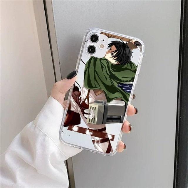 Anime Attack on Titan iPhone cover - isabellla