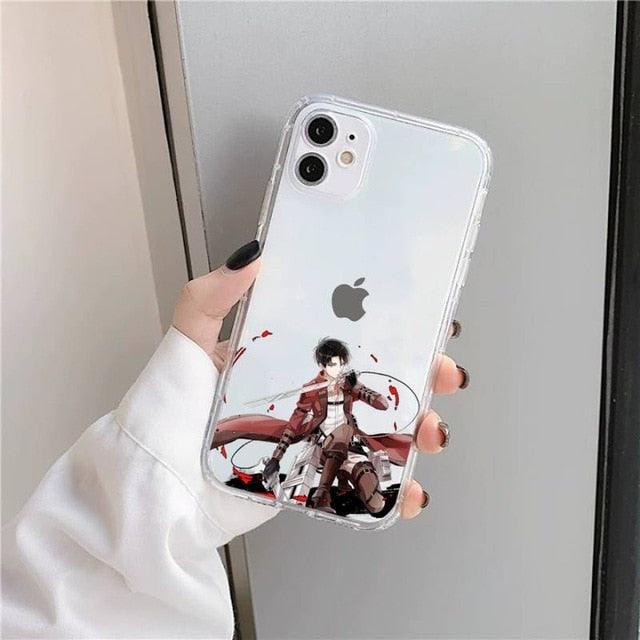 Anime Attack on Titan iPhone cover - isabellla