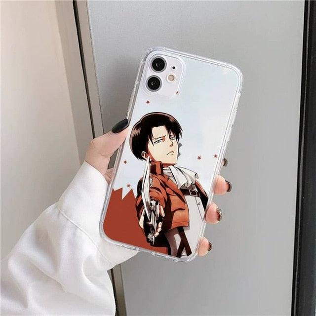 Anime Attack on Titan iPhone cover - isabellla