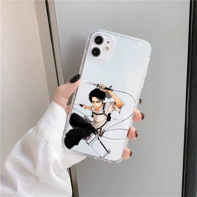 Anime Attack on Titan iPhone cover - isabellla