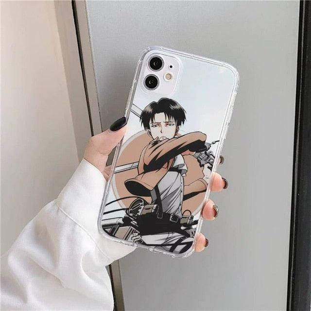 Anime Attack on Titan iPhone cover - isabellla