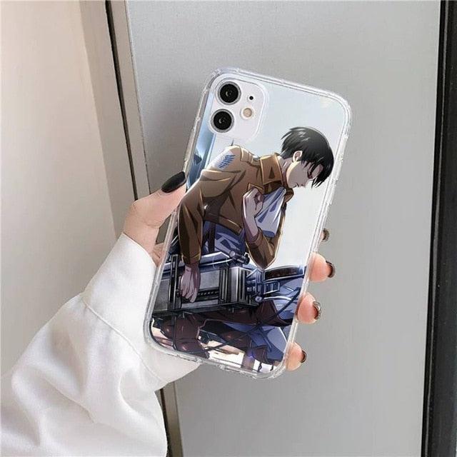 Anime Attack on Titan iPhone cover - isabellla