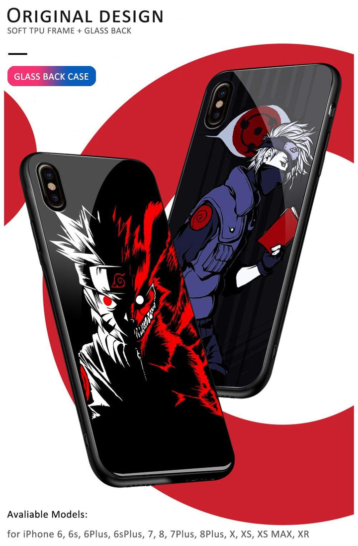 Anime glass cover for iPhone - isabellla