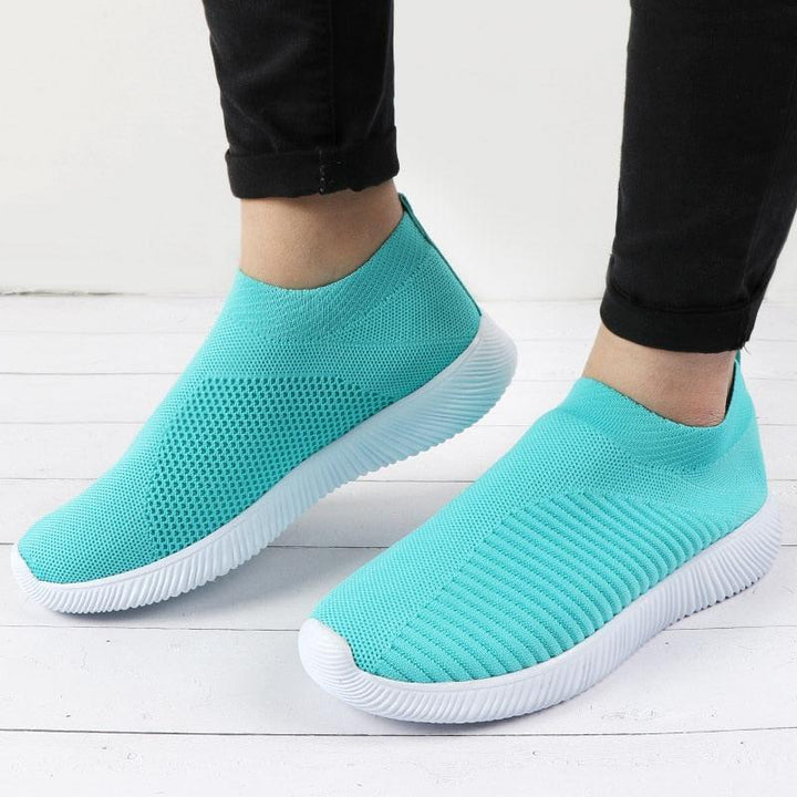 WOMENS BREATHABLE MESH SNEAKERS - isabellla