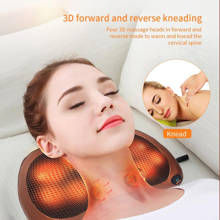 HEATED PILLOW MASSAGER - isabellla