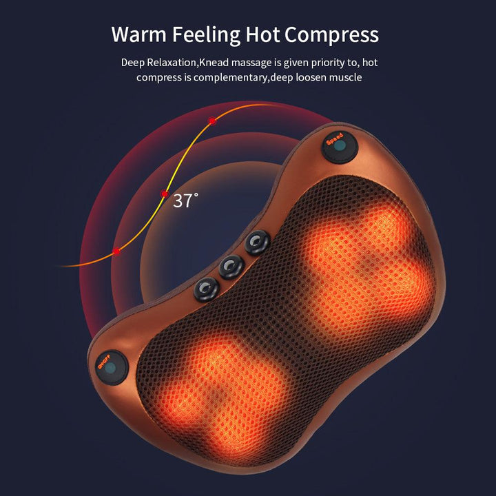 HEATED PILLOW MASSAGER - isabellla