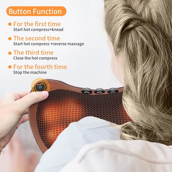 HEATED PILLOW MASSAGER - isabellla