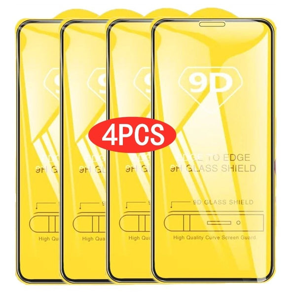 2/4PCS Screen Protector Tempered Glass for IPhone